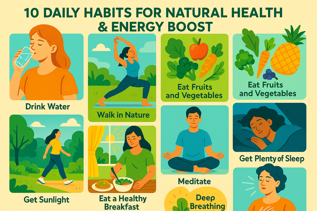10 Daily Habits That Can Naturally Boost Your Health and Energy