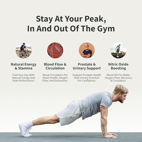 Snap Supplements Prostate Health & Nitric Oxide Supplement Bundle for Men, 90 + 60 Vegetarian Capsules (1 Month Supply)