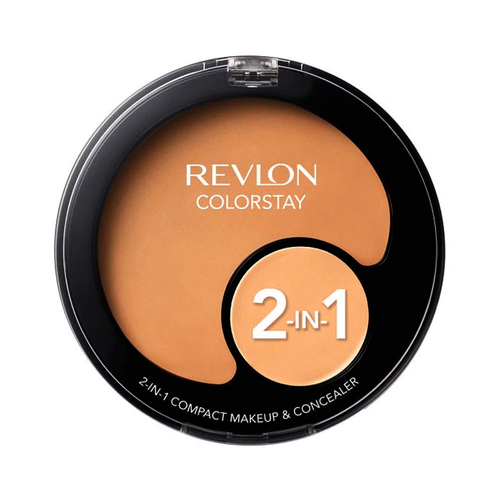 Revlon ColorStay 2-in-1 Compact Makeup & Concealer, Buff