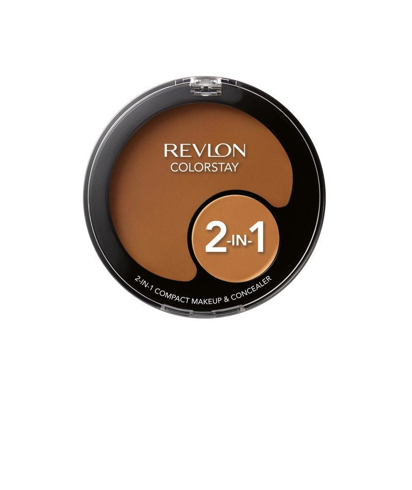 Revlon ColorStay 2-in-1 Compact Makeup & Concealer, Buff