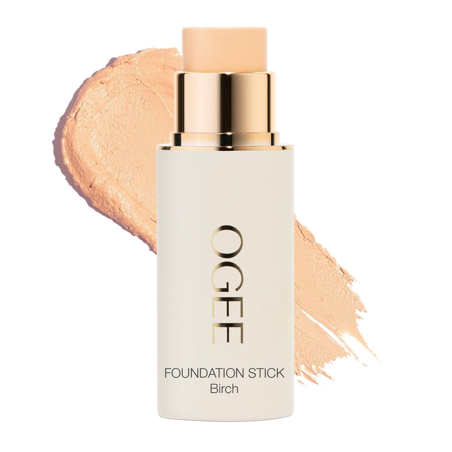 Ogee Sculpted Complexion Foundation Stick (Poplar 0.10C Fair, White-Pink Undertones) Full Coverage Foundation Makeup - Instantly Balance & Even Complexion - 70% Organic Ingredients