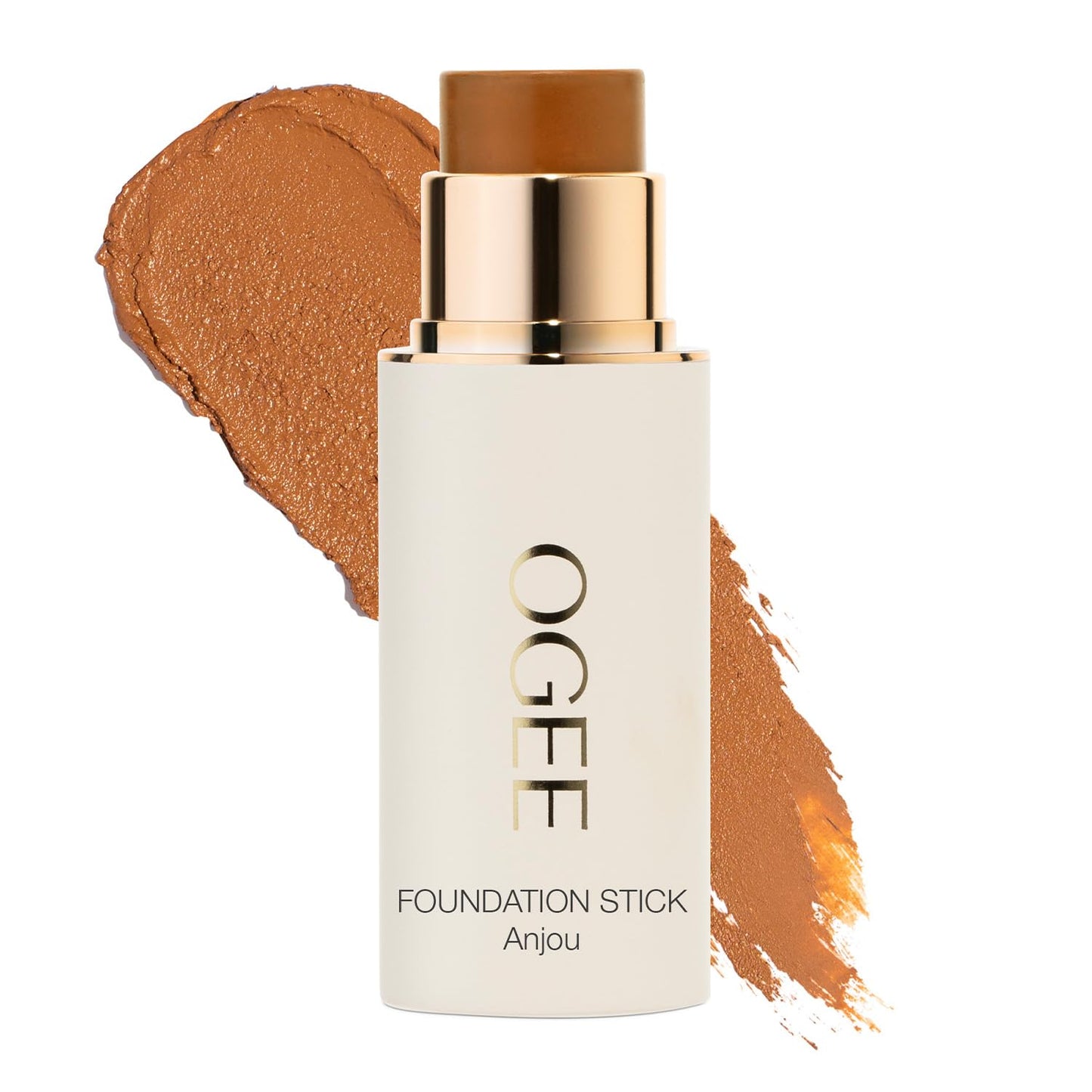 Ogee Sculpted Complexion Foundation Stick (Poplar 0.10C Fair, White-Pink Undertones) Full Coverage Foundation Makeup - Instantly Balance & Even Complexion - 70% Organic Ingredients