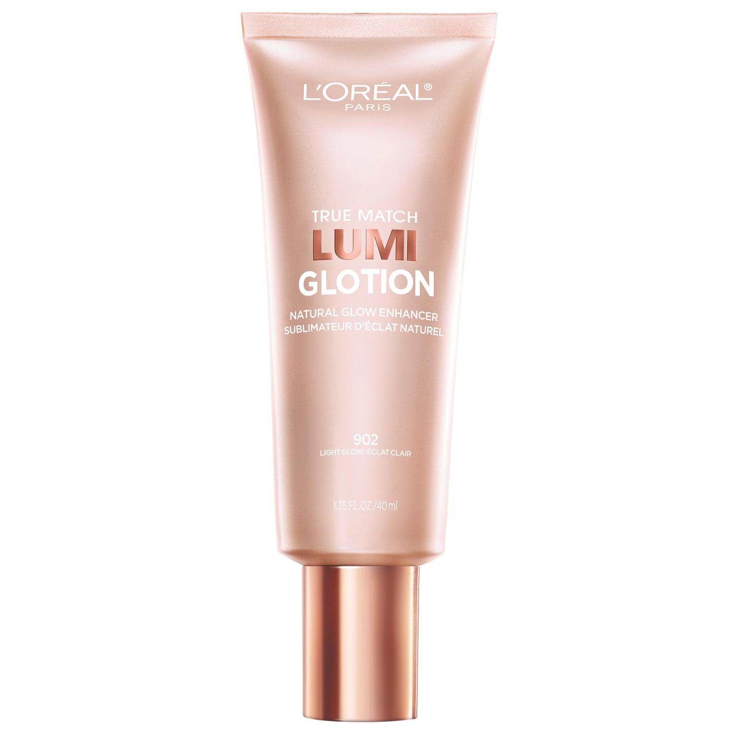 L'Oreal Paris Makeup True Match Lumi Glotion, Natural Glow Enhancer, Illuminator Highlighter, Bronzing Drops For a Sun-Kissed Glow, 903 Medium