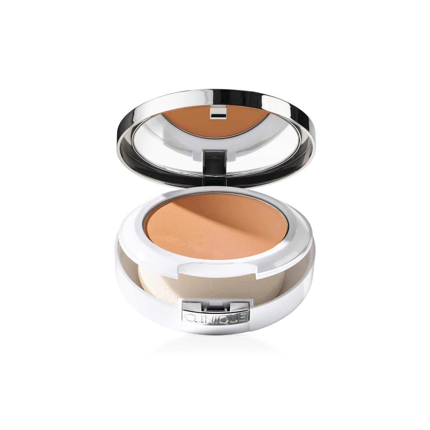 Clinique Beyond Perfecting Powder Lightweight Full Coverage Foundation + Concealer For Dry Combination to Oily Skin Types, Alabaster, 0.51 Ounce