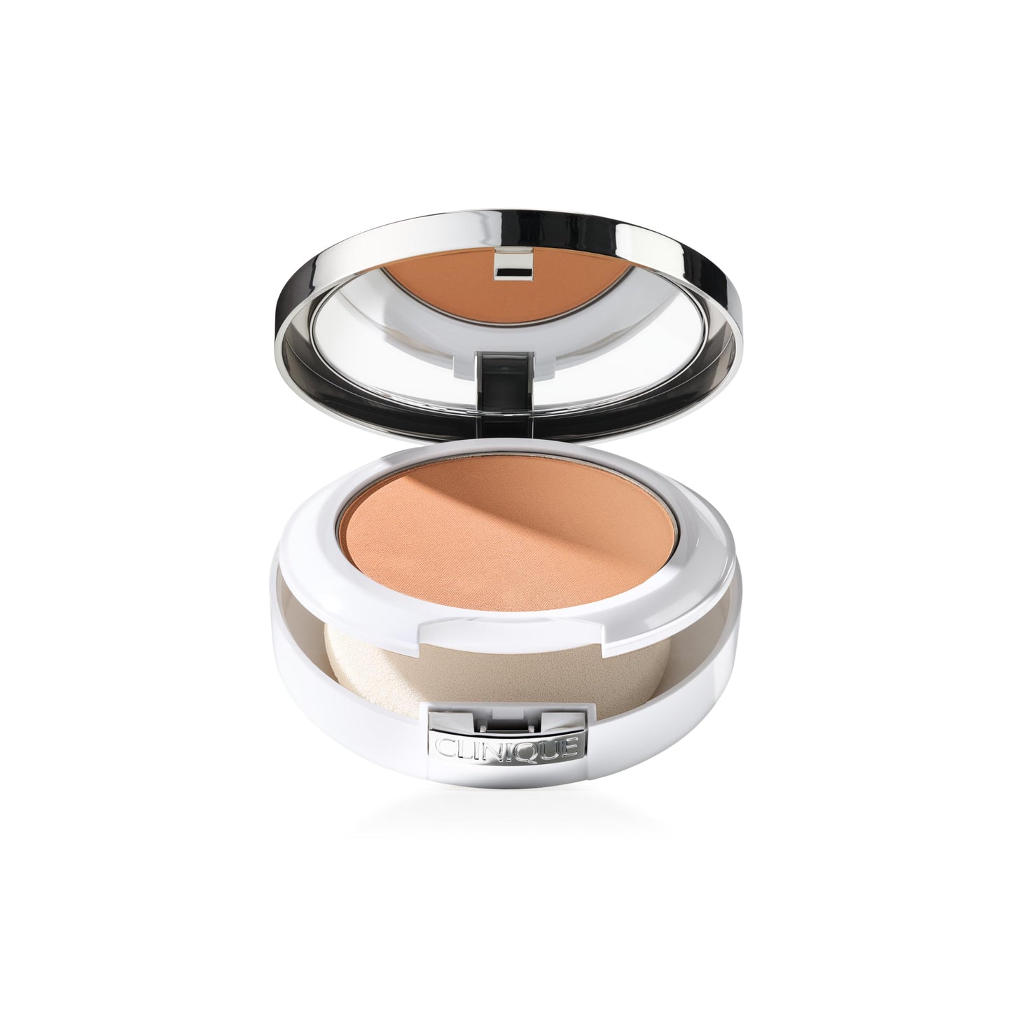 Clinique Beyond Perfecting Powder Lightweight Full Coverage Foundation + Concealer For Dry Combination to Oily Skin Types, Alabaster, 0.51 Ounce