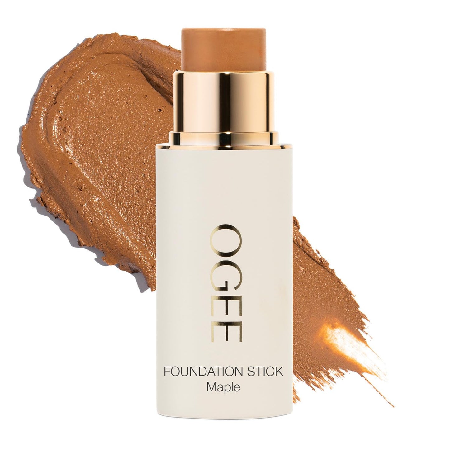 Ogee Sculpted Complexion Foundation Stick (Poplar 0.10C Fair, White-Pink Undertones) Full Coverage Foundation Makeup - Instantly Balance & Even Complexion - 70% Organic Ingredients
