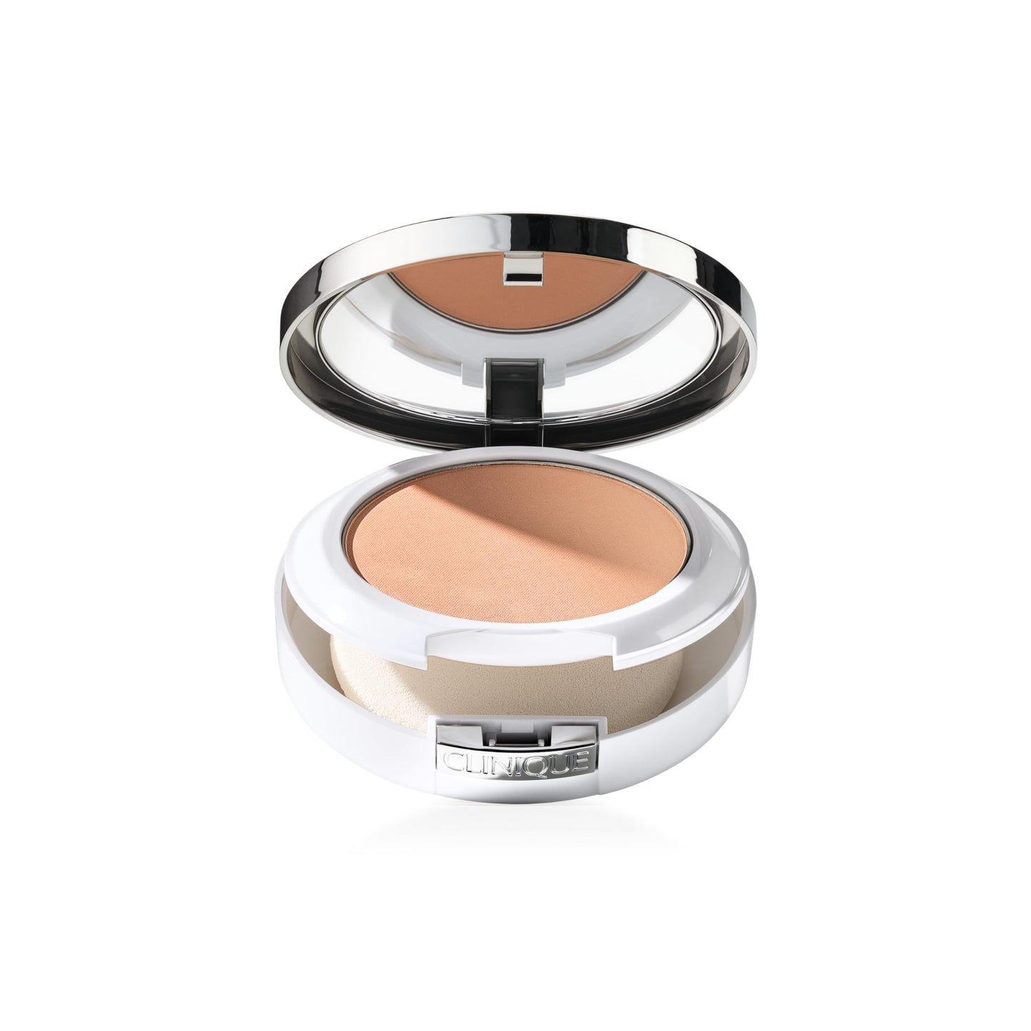 Clinique Beyond Perfecting Powder Lightweight Full Coverage Foundation + Concealer For Dry Combination to Oily Skin Types, Alabaster, 0.51 Ounce
