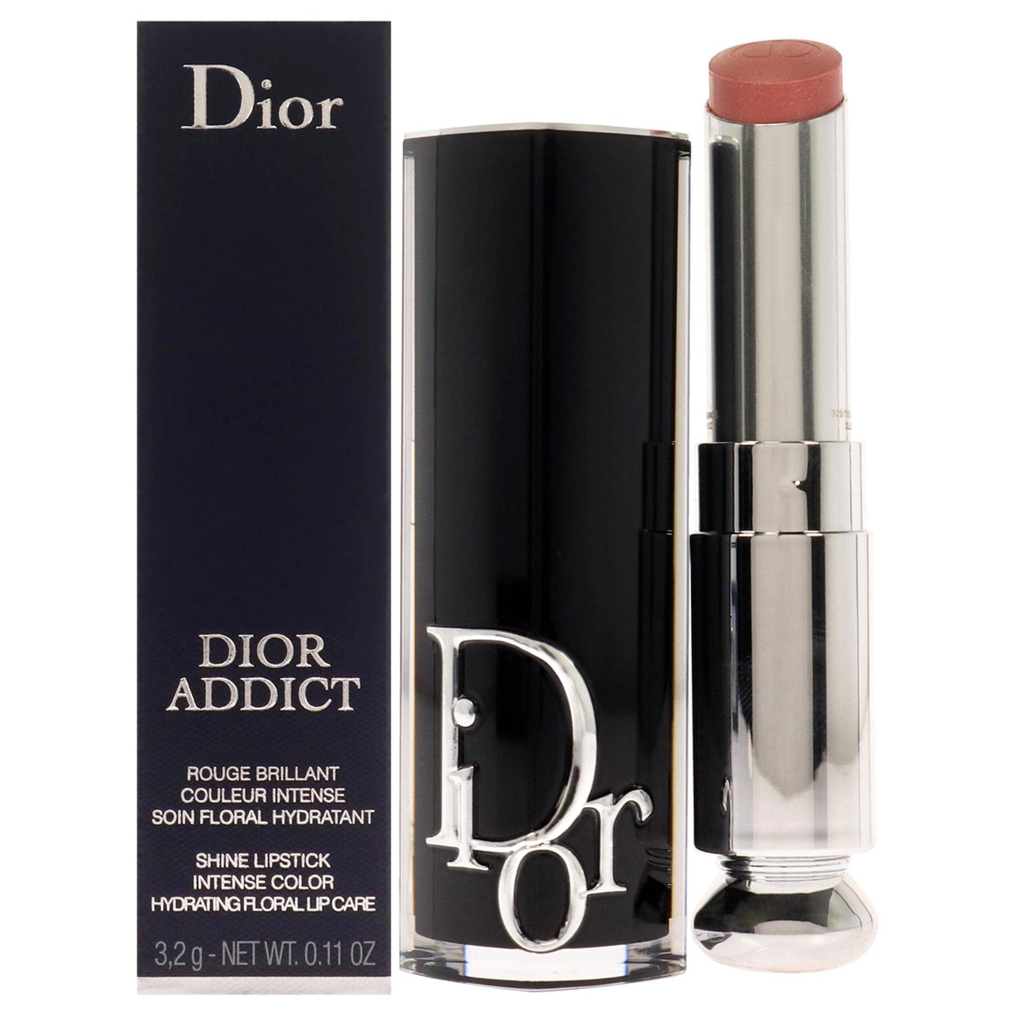 Dior Christian Addict Hydrating Shine Lipstick - 418 Beige Oblique Lipstick (Refillable) Women 0.11 oz