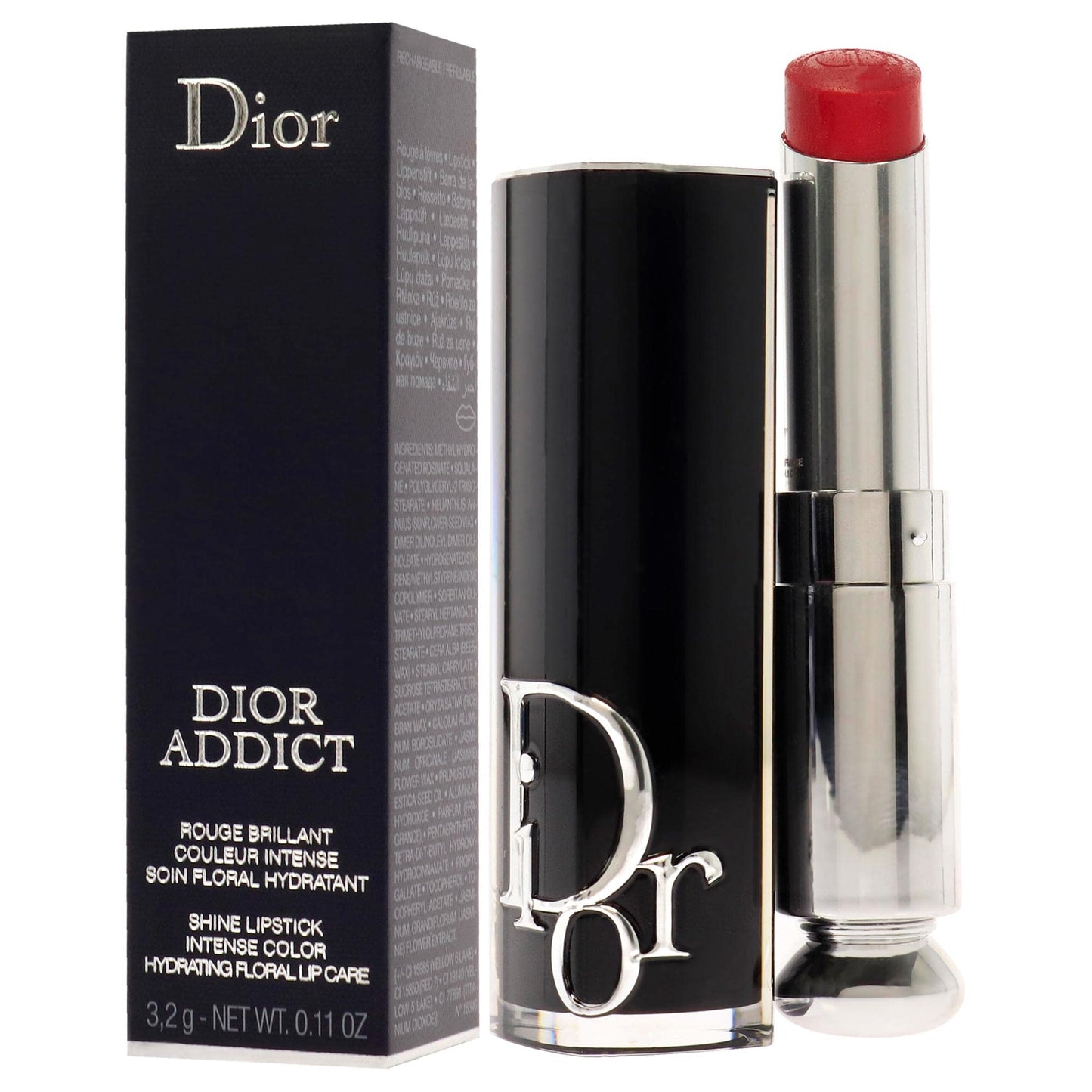 Dior Christian Addict Hydrating Shine Lipstick - 418 Beige Oblique Lipstick (Refillable) Women 0.11 oz