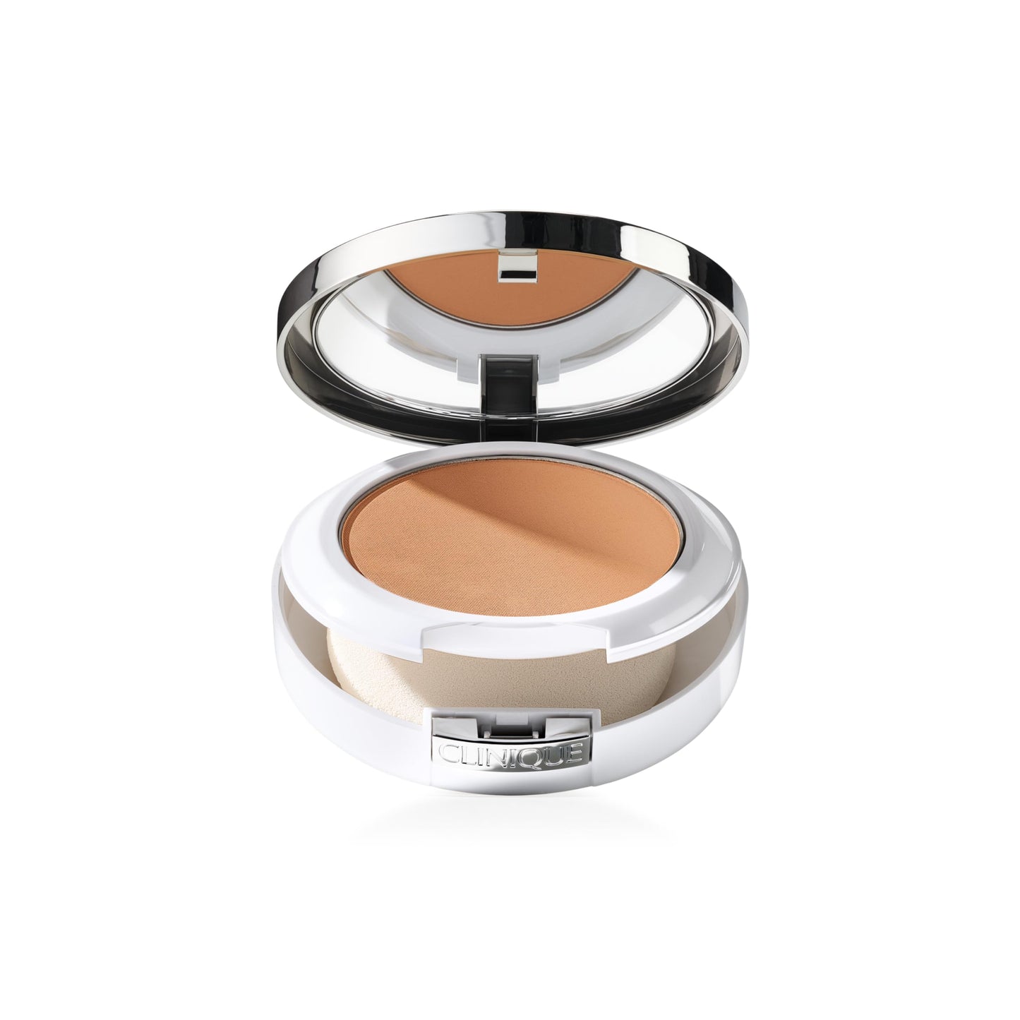 Clinique Beyond Perfecting Powder Lightweight Full Coverage Foundation + Concealer For Dry Combination to Oily Skin Types, Alabaster, 0.51 Ounce