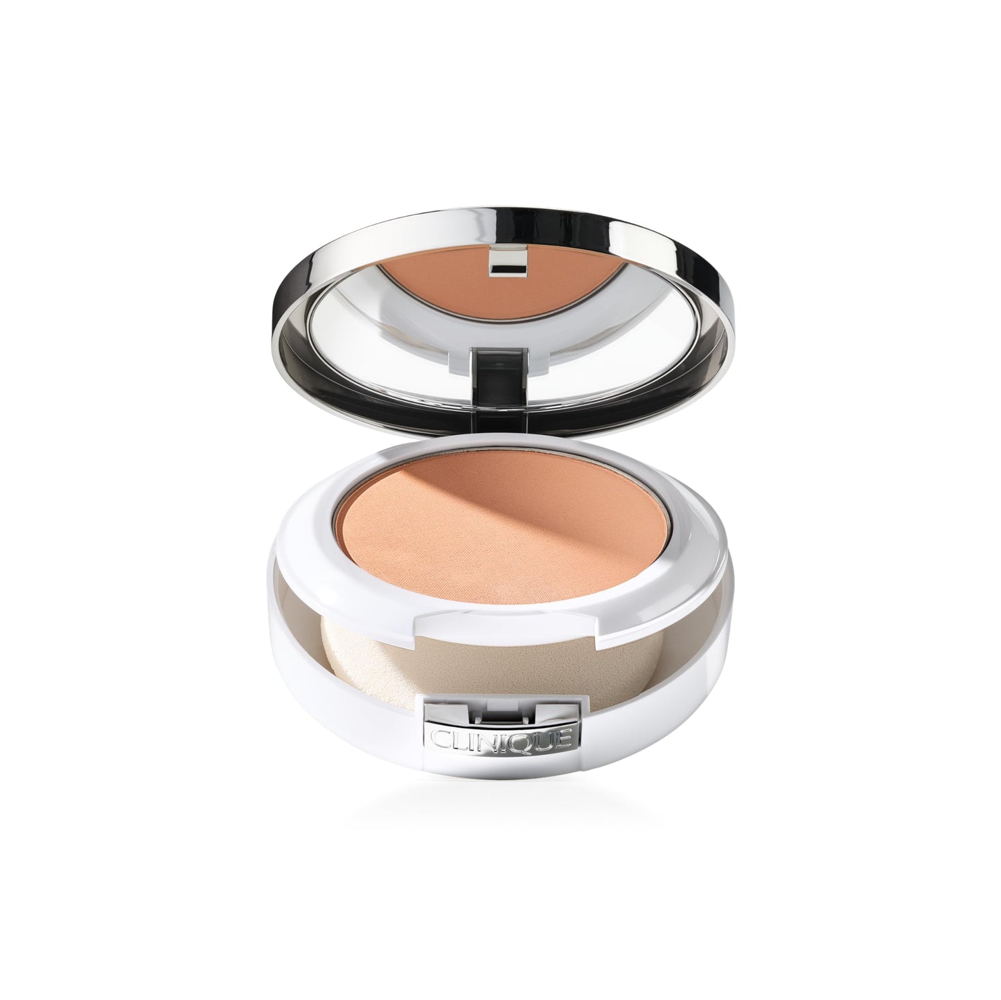 Clinique Beyond Perfecting Powder Lightweight Full Coverage Foundation + Concealer For Dry Combination to Oily Skin Types, Alabaster, 0.51 Ounce