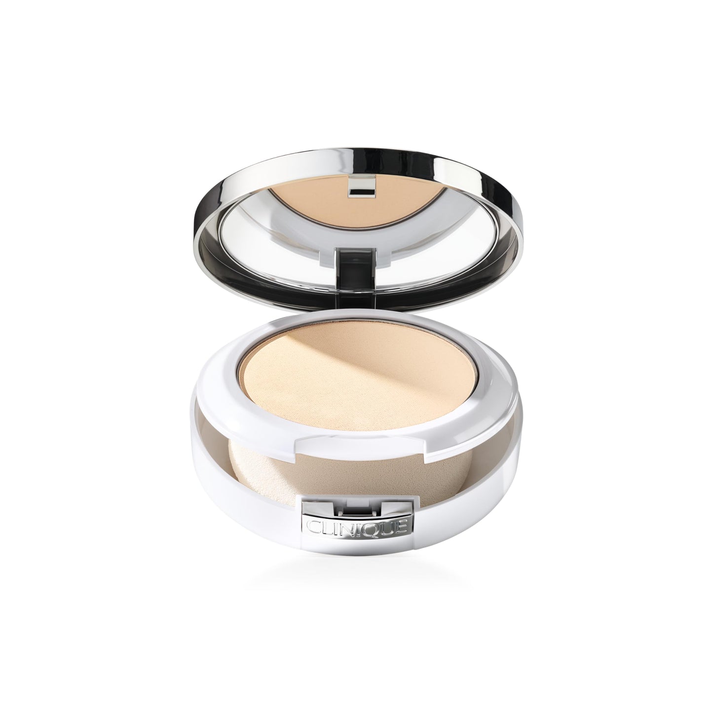 Clinique Beyond Perfecting Powder Lightweight Full Coverage Foundation + Concealer For Dry Combination to Oily Skin Types, Alabaster, 0.51 Ounce
