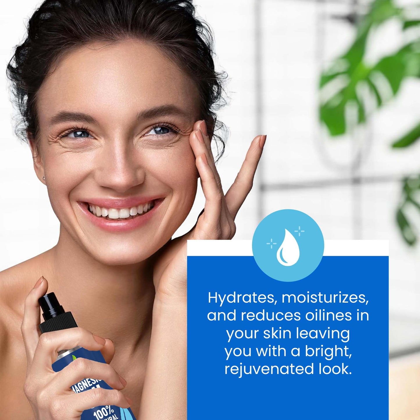 Pure Magnesium Oil Spray 12oz - Topical Magnesium Spray for Sleep Extra Strength - Less Sting - Less Itch - 100% Natural and Organic Oil - Made in USA