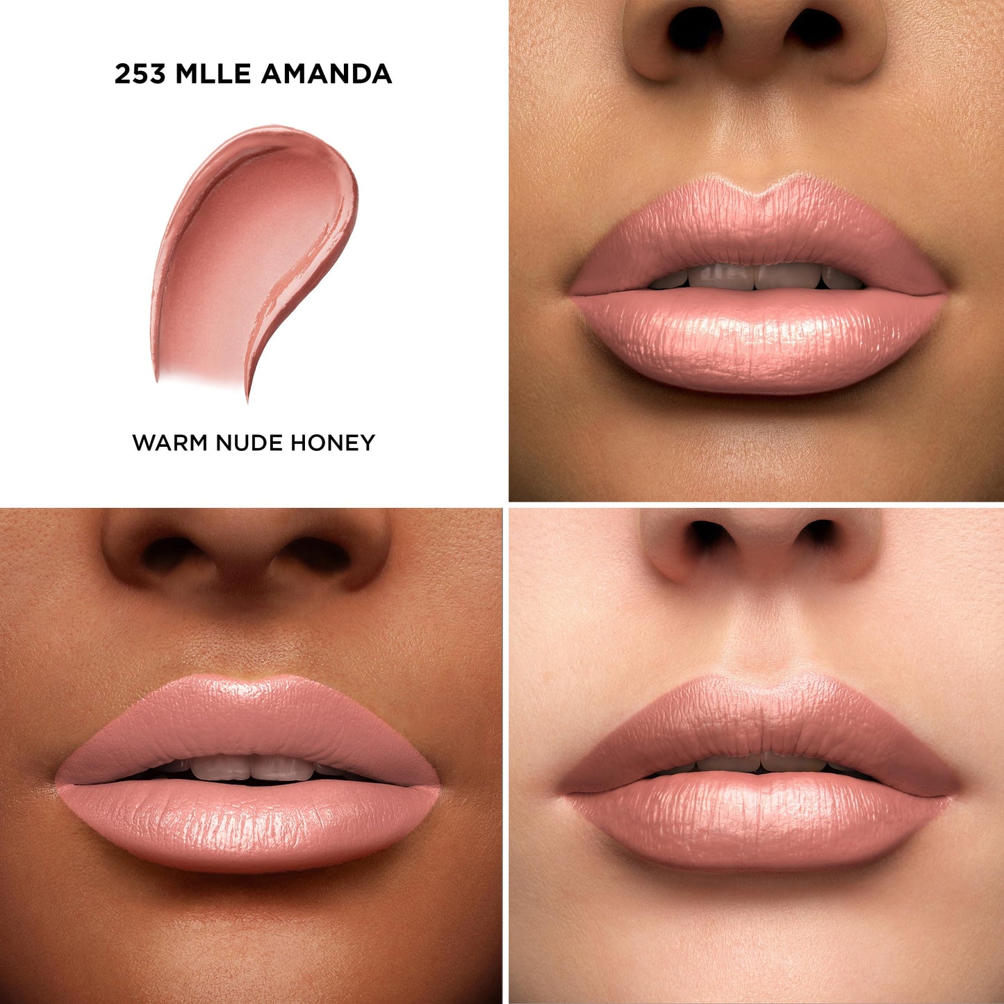 Lancôme L'Absolu Rouge Hydrating Cream Lipstick - Smudge-Resistant & Luminous Finish - Up To 18HR Comfort - 337 Blush Classique