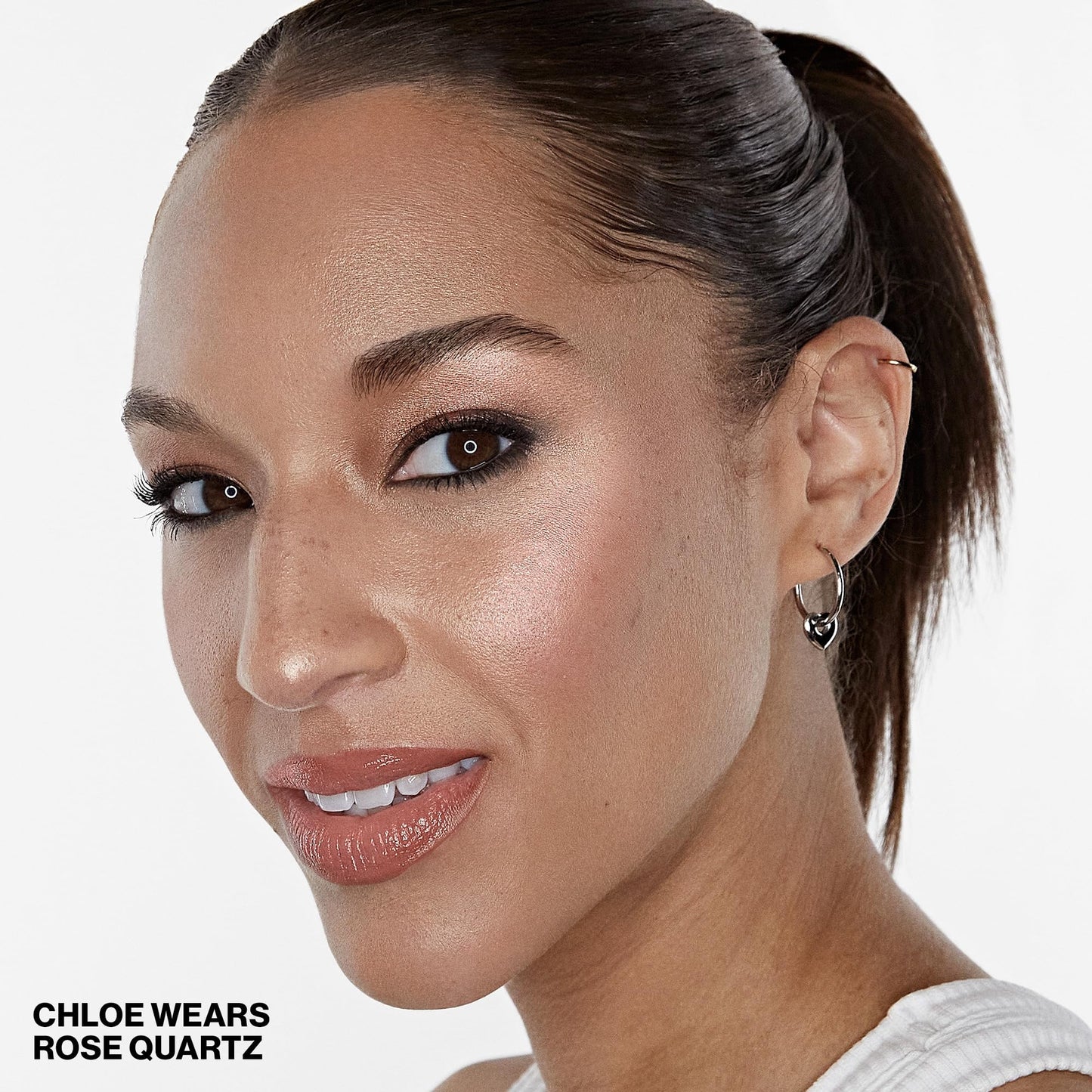 Smashbox X BECCA Shimmering Skin Perfector Pressed Highlighter | Luminous Glow + Buildable, 0.25 Ounce, Champagne Pop