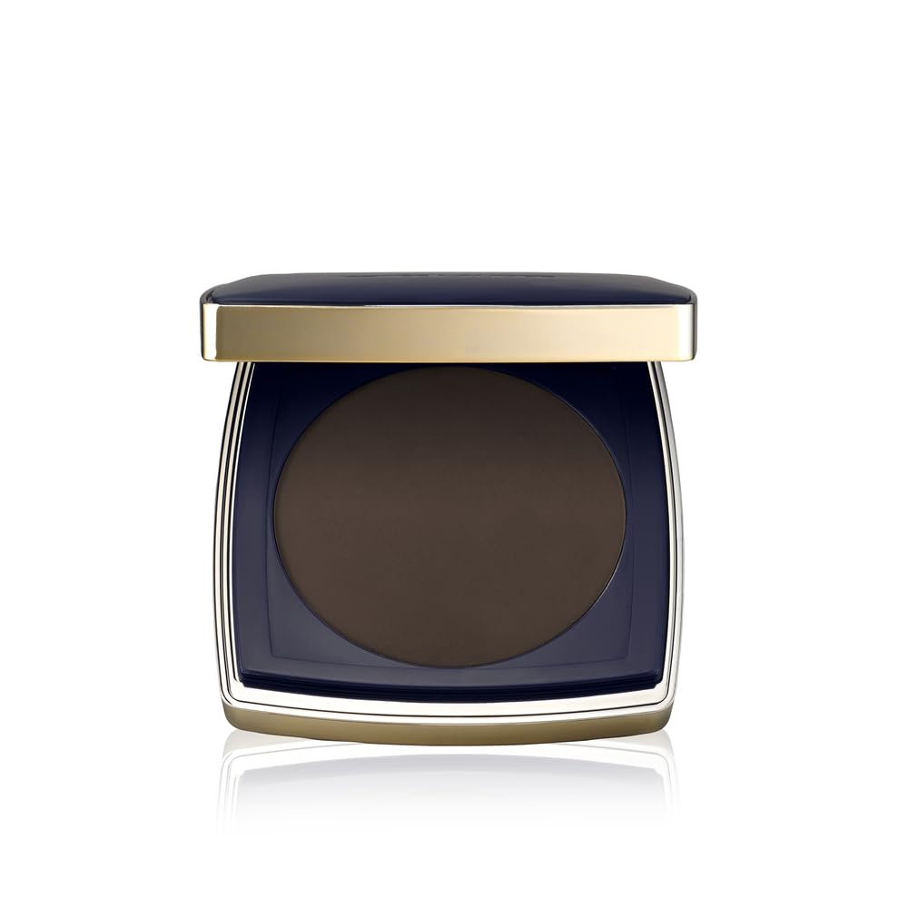 Estée Lauder Double Wear 12-Hour Stay-in-Place Matte Powder Foundation | Controls Oil & Shine, 0.39 Ounce, 4W1 Honey Bronze