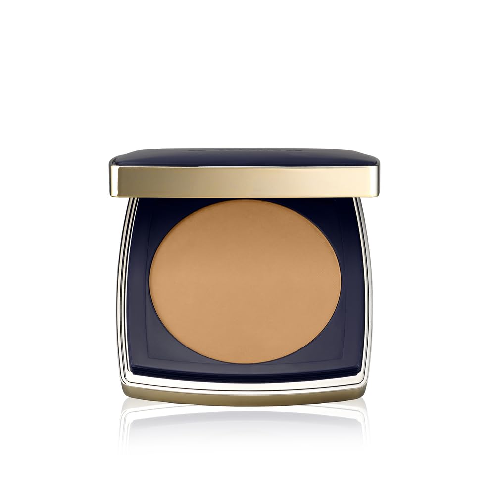 Estée Lauder Double Wear 12-Hour Stay-in-Place Matte Powder Foundation | Controls Oil & Shine, 0.39 Ounce, 4W1 Honey Bronze