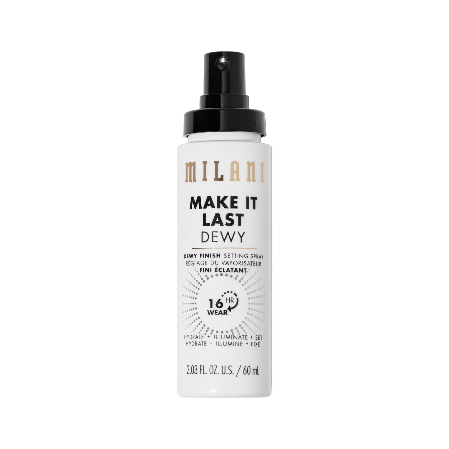 Milani Setting Spray + Primer, Make It Last Original - Natural Finish with Niacinamide for Hydration, Setting Spray for Makeup and Face Primer, 3-in-1 Prime + Hydrate + Set, 2.03 Fl. Oz