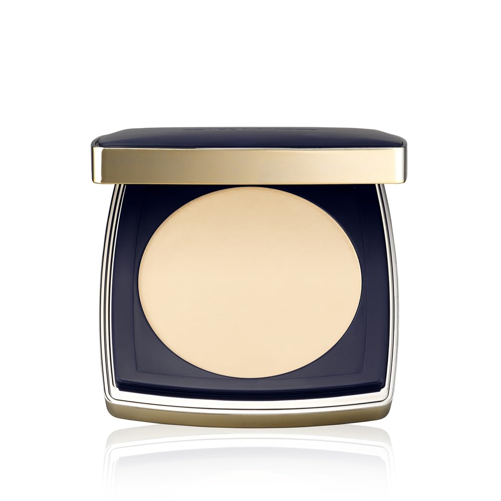 Estée Lauder Double Wear 12-Hour Stay-in-Place Matte Powder Foundation | Controls Oil & Shine, 0.39 Ounce, 4W1 Honey Bronze