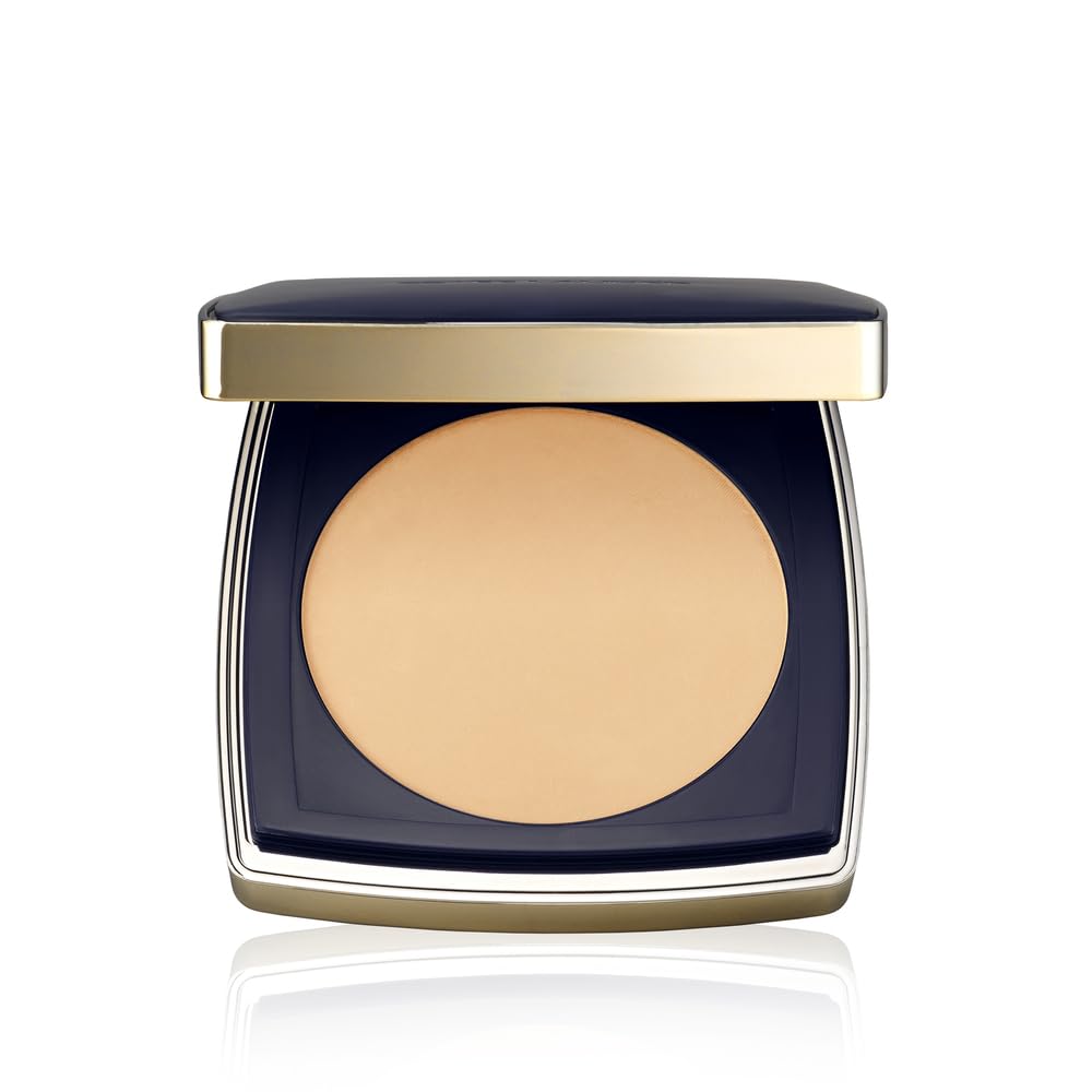 Estée Lauder Double Wear 12-Hour Stay-in-Place Matte Powder Foundation | Controls Oil & Shine, 0.39 Ounce, 4W1 Honey Bronze