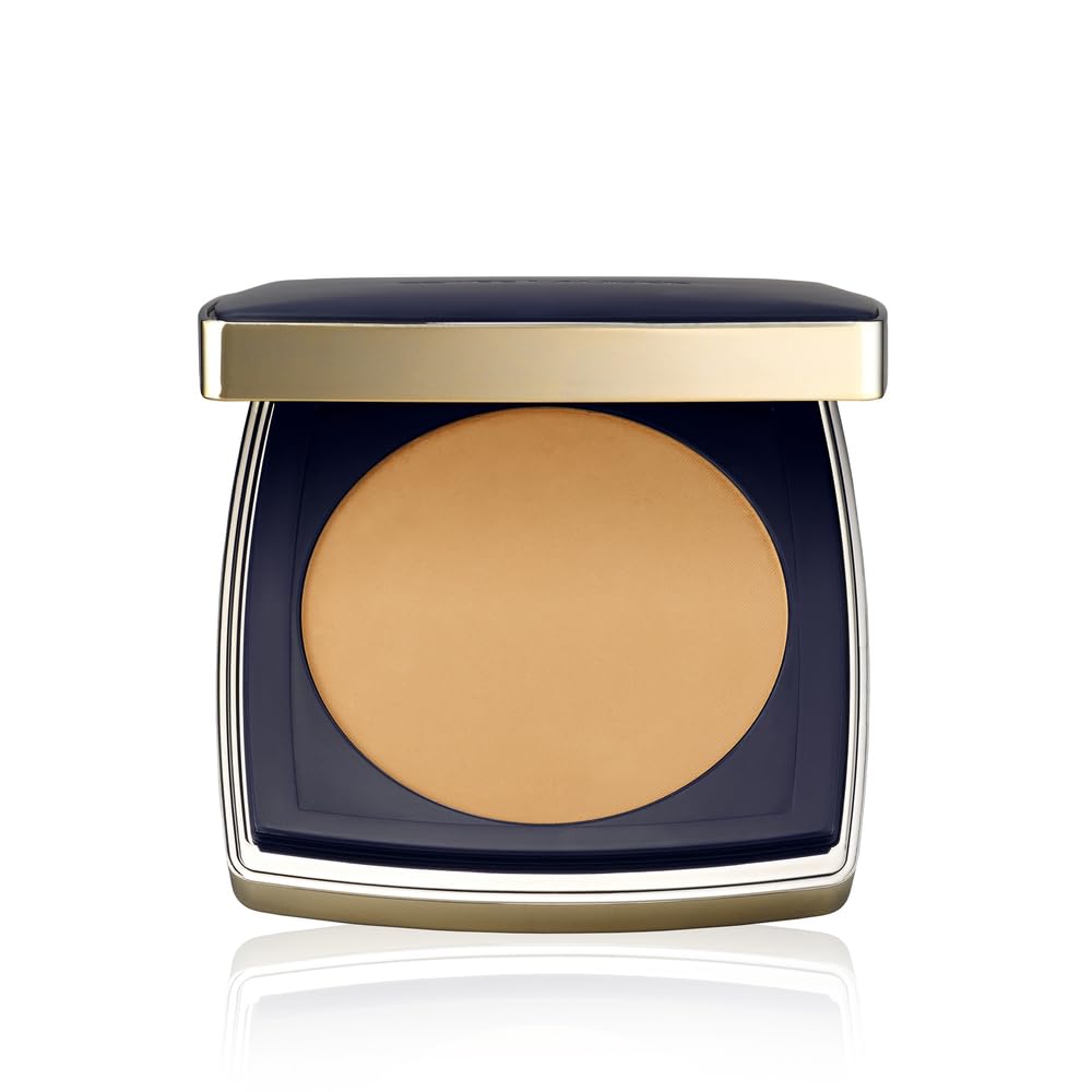 Estée Lauder Double Wear 12-Hour Stay-in-Place Matte Powder Foundation | Controls Oil & Shine, 0.39 Ounce, 4W1 Honey Bronze
