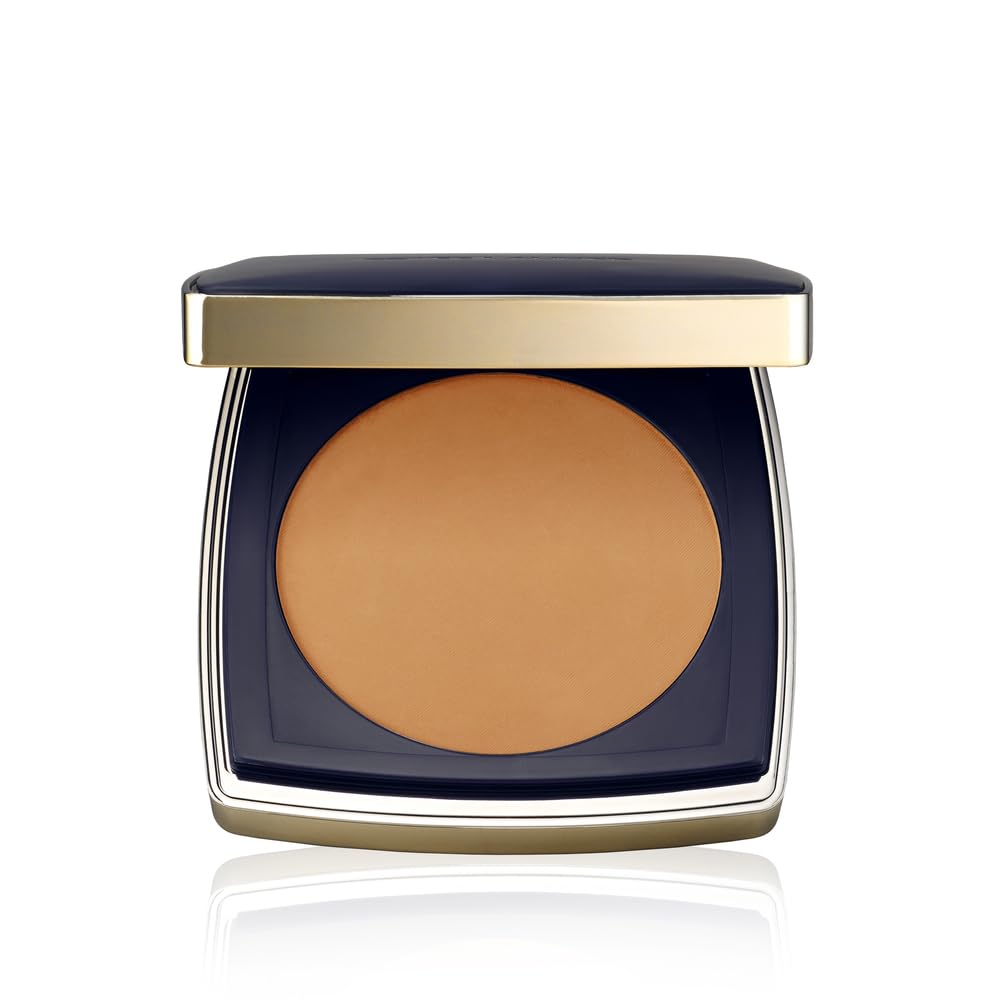 Estée Lauder Double Wear 12-Hour Stay-in-Place Matte Powder Foundation | Controls Oil & Shine, 0.39 Ounce, 4W1 Honey Bronze