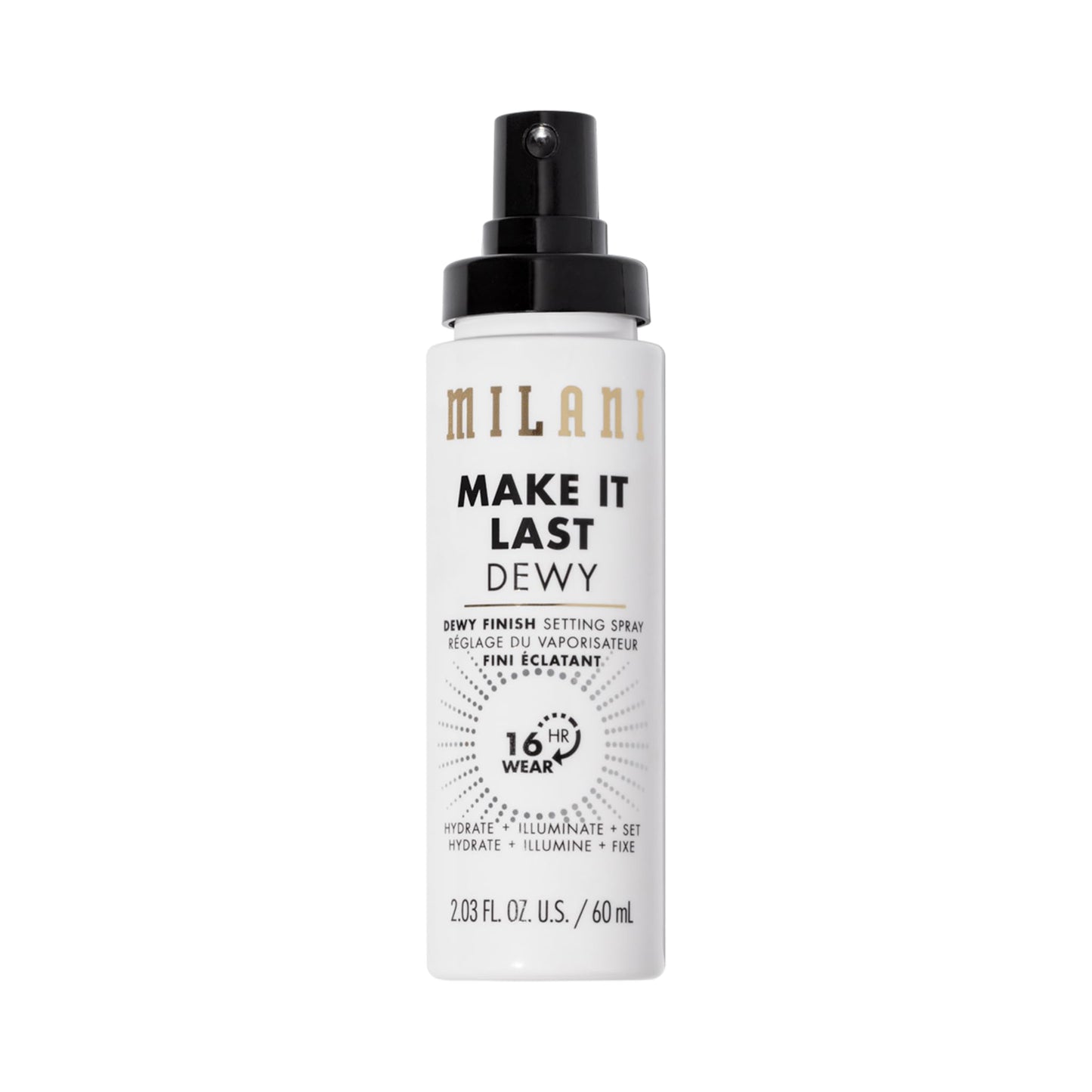 Milani Setting Spray + Primer, Make It Last Original - Natural Finish with Niacinamide for Hydration, Setting Spray for Makeup and Face Primer, 3-in-1 Prime + Hydrate + Set, 2.03 Fl. Oz