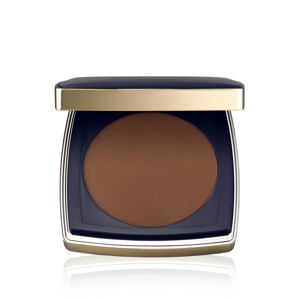 Estée Lauder Double Wear 12-Hour Stay-in-Place Matte Powder Foundation | Controls Oil & Shine, 0.39 Ounce, 4W1 Honey Bronze