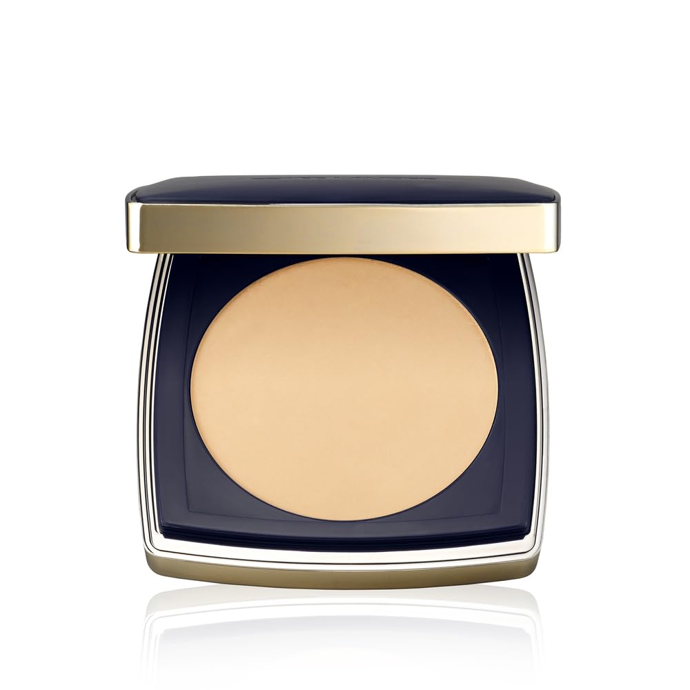 Estée Lauder Double Wear 12-Hour Stay-in-Place Matte Powder Foundation | Controls Oil & Shine, 0.39 Ounce, 4W1 Honey Bronze