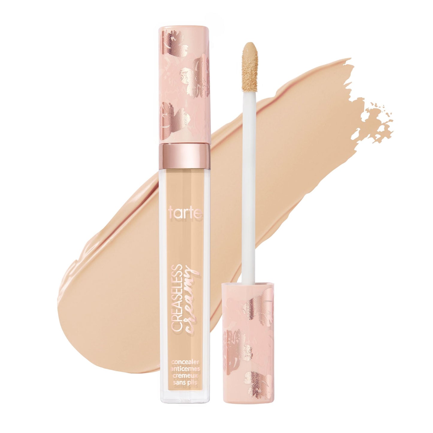 tarte creaseless creamy full-coverage concealer - 29N light-medium neutral (light to medium skin with a balance of warm & cool undertones) - full size