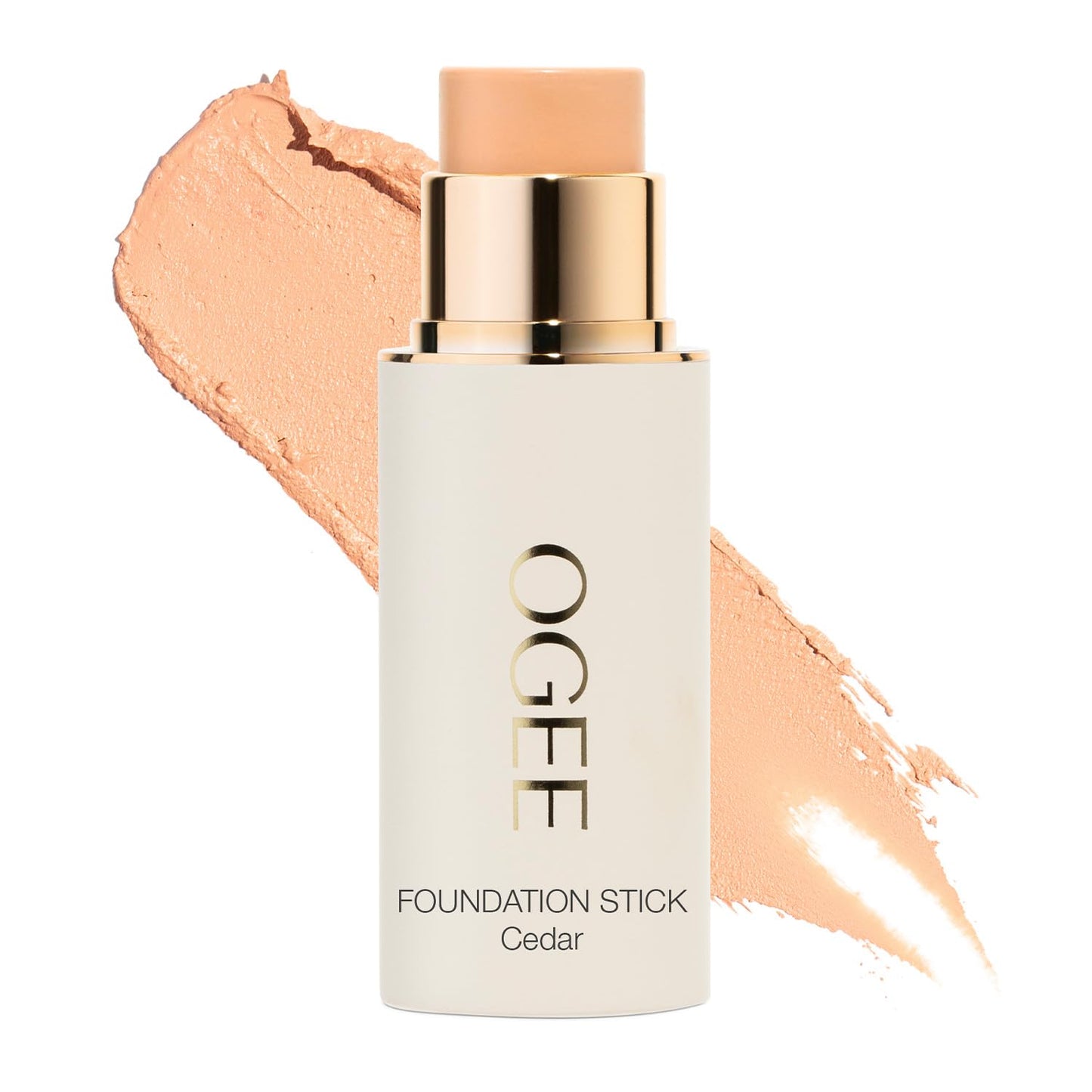 Ogee Sculpted Complexion Foundation Stick (Poplar 0.10C Fair, White-Pink Undertones) Full Coverage Foundation Makeup - Instantly Balance & Even Complexion - 70% Organic Ingredients