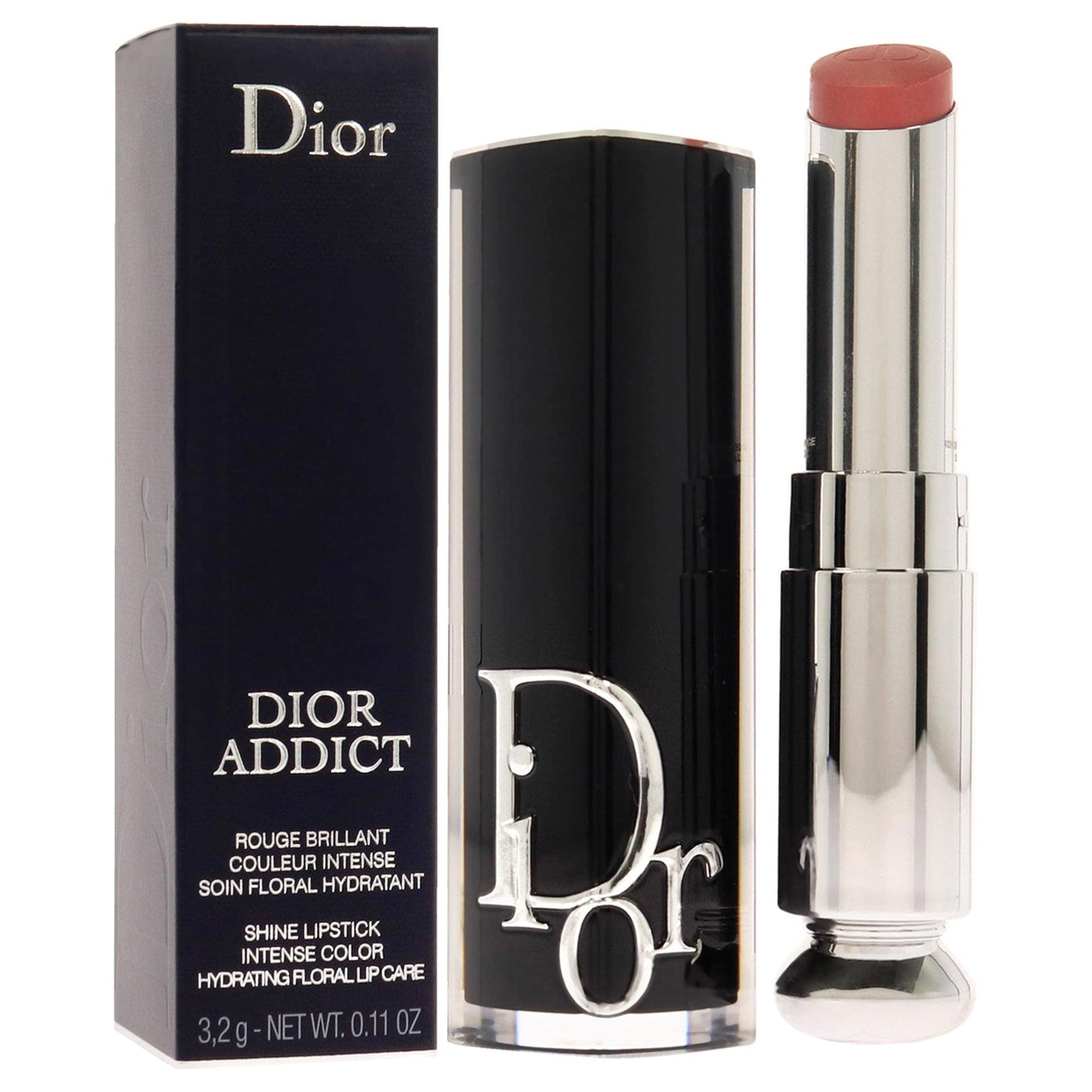 Dior Christian Addict Hydrating Shine Lipstick - 418 Beige Oblique Lipstick (Refillable) Women 0.11 oz