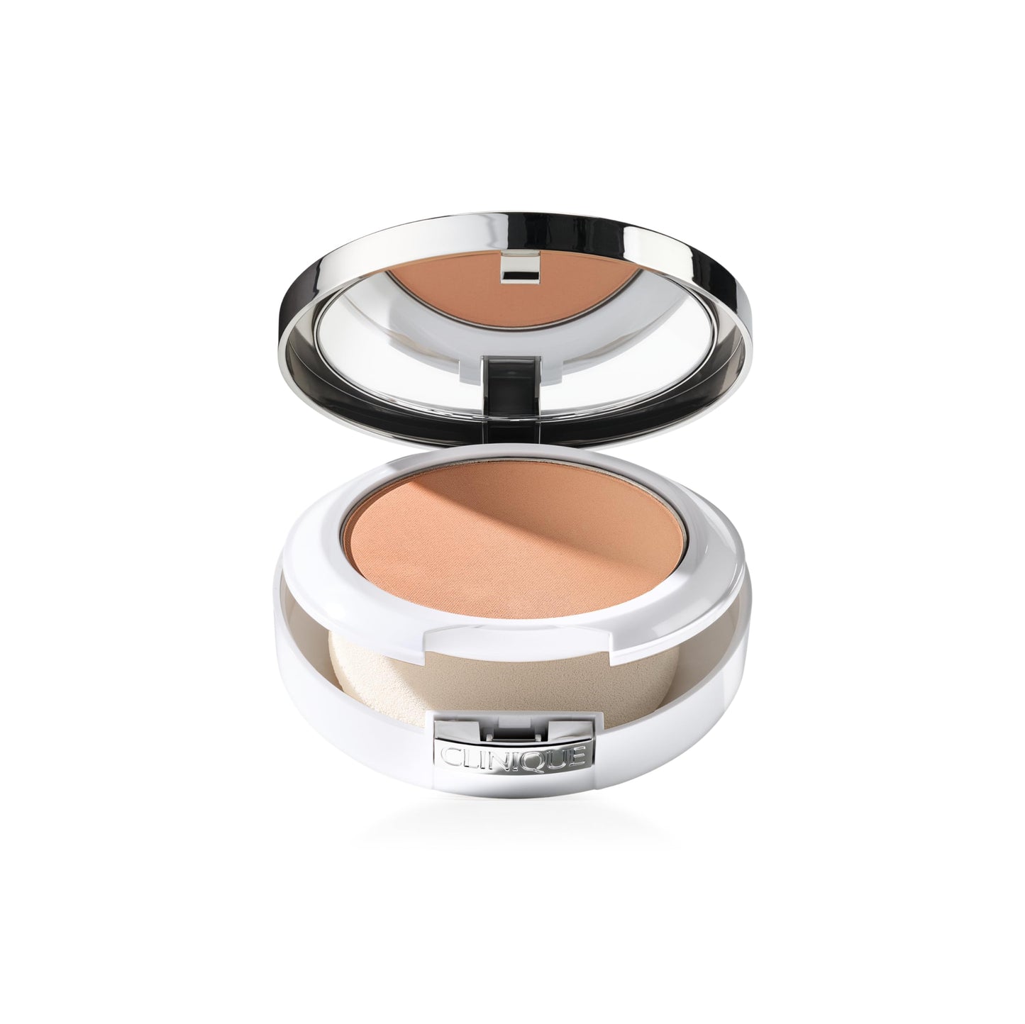 Clinique Beyond Perfecting Powder Lightweight Full Coverage Foundation + Concealer For Dry Combination to Oily Skin Types, Alabaster, 0.51 Ounce