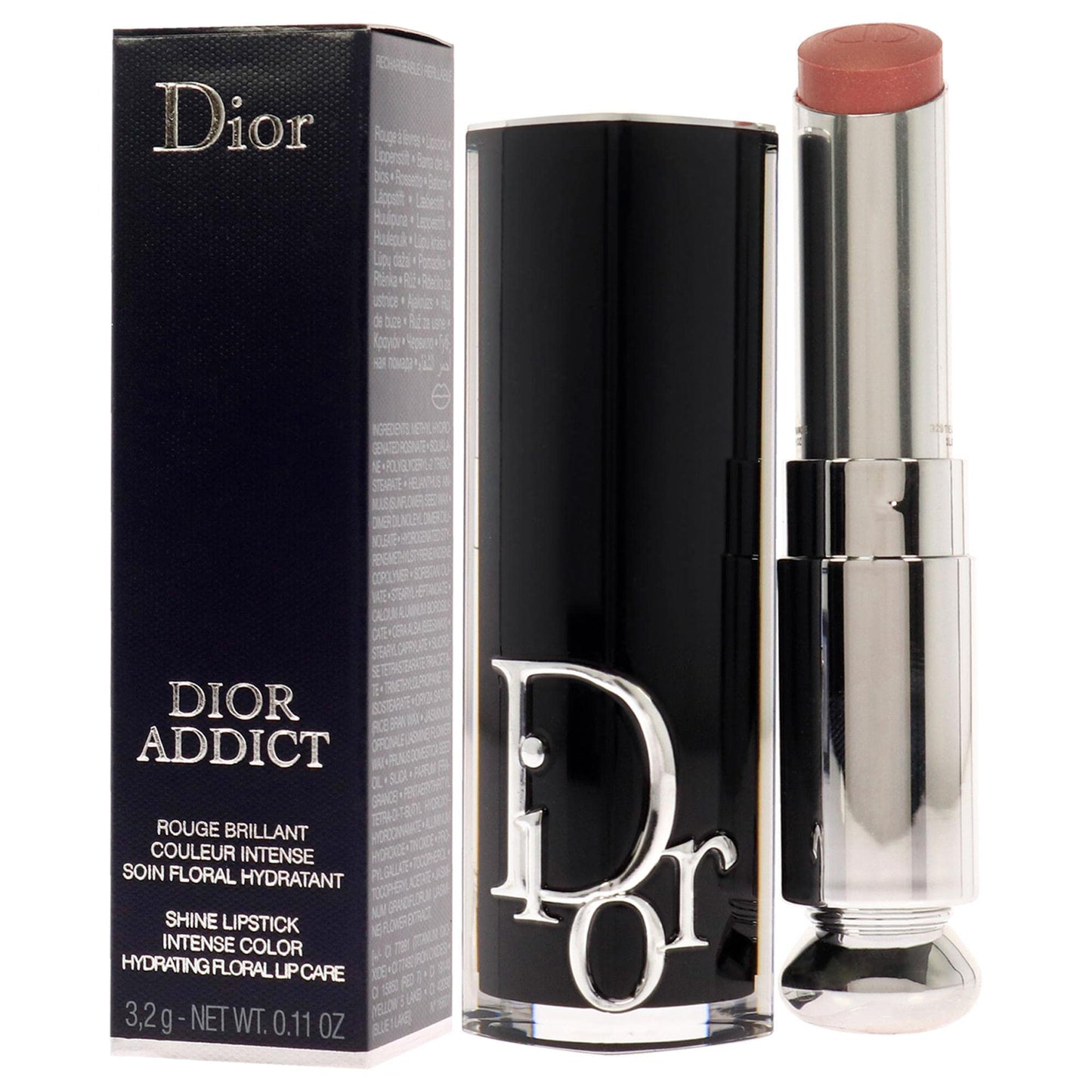 Dior Christian Addict Hydrating Shine Lipstick - 418 Beige Oblique Lipstick (Refillable) Women 0.11 oz