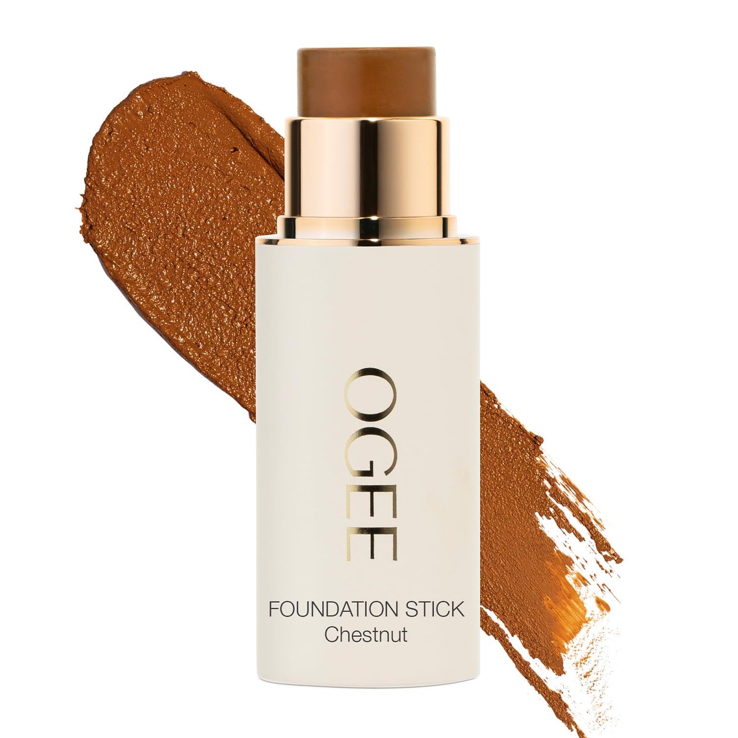 Ogee Sculpted Complexion Foundation Stick (Poplar 0.10C Fair, White-Pink Undertones) Full Coverage Foundation Makeup - Instantly Balance & Even Complexion - 70% Organic Ingredients
