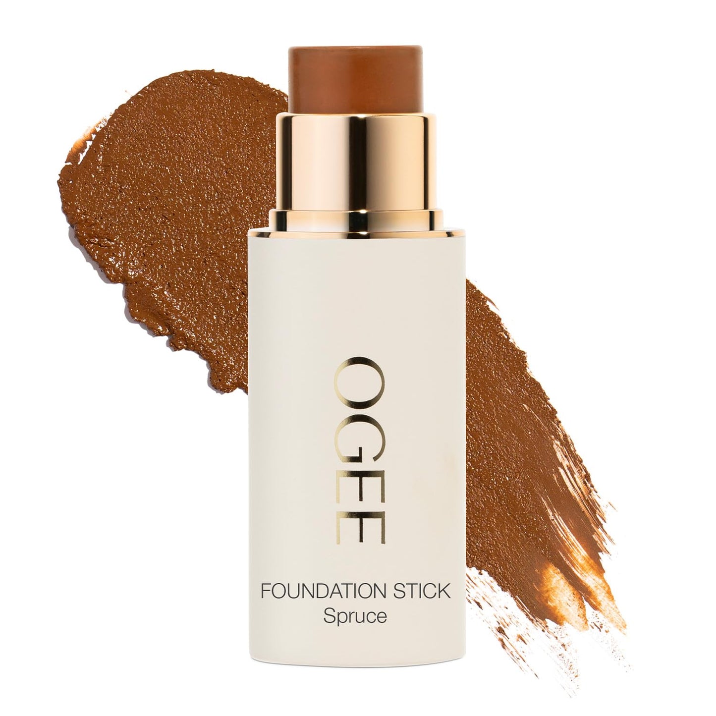 Ogee Sculpted Complexion Foundation Stick (Poplar 0.10C Fair, White-Pink Undertones) Full Coverage Foundation Makeup - Instantly Balance & Even Complexion - 70% Organic Ingredients