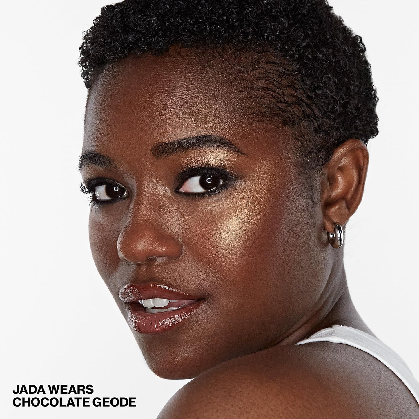 Smashbox X BECCA Shimmering Skin Perfector Pressed Highlighter | Luminous Glow + Buildable, 0.25 Ounce, Champagne Pop