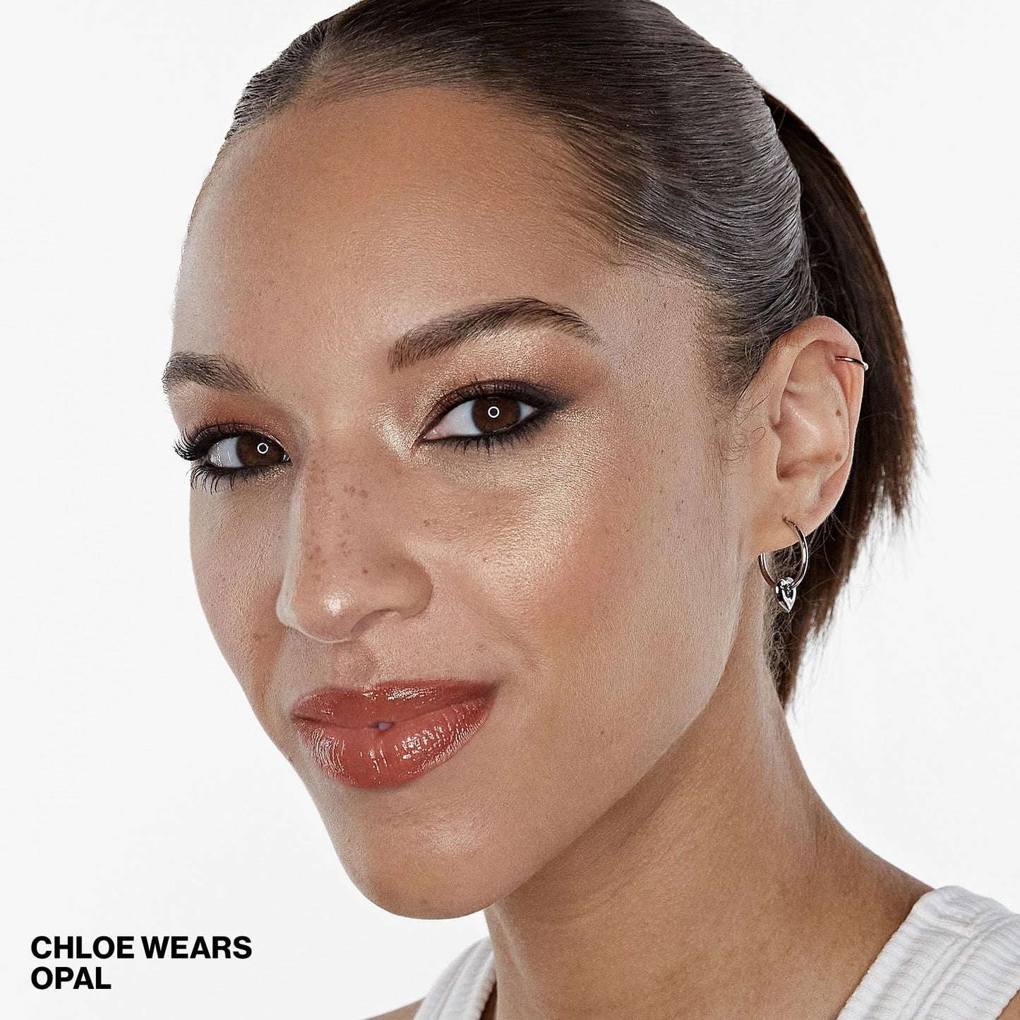 Smashbox X BECCA Shimmering Skin Perfector Pressed Highlighter | Luminous Glow + Buildable, 0.25 Ounce, Champagne Pop