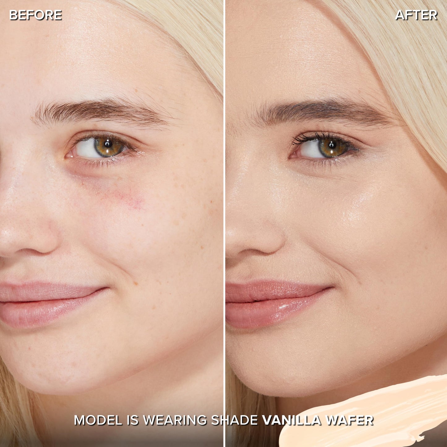 Too Faced Born This Way Ethereal Light Illuminating Smoothing Concealer | Hyaluronic Acid + Waterproof, 0.16 fl. oz., Vanilla Wafer